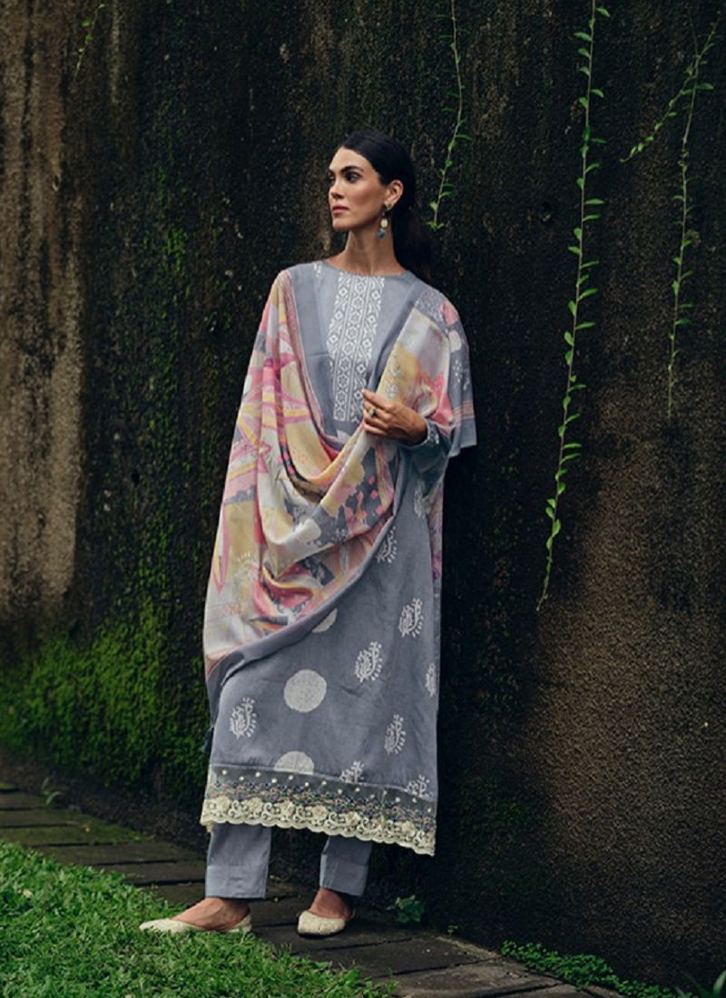 Sadhana Fancy Embroidery Work Wholesale Designer Salwar Suits Catalog